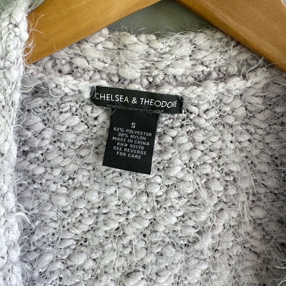 5 for $40 Chelsea & Theodore Open Cardigan Sweater Women Size S - Picture 5 of 8